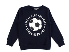 Name It dark sapphire football sweatshirt